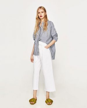 Camisa Casual de Rayas