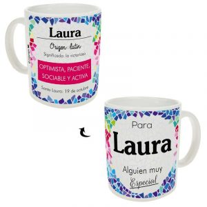 Taza personalizada - Laura