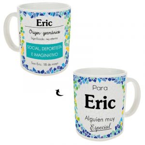 Taza personalizada - Nombre Eric