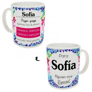 Taza personalizada - Nombre Sofia