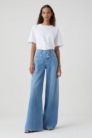 Pantalón jean Wide-leg