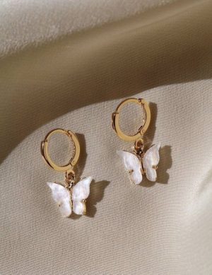 Pendientes mariposa