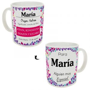 Taza personalizada - Nombre Maria