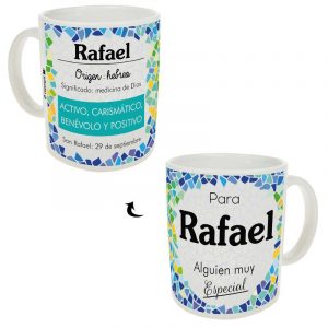 Taza personalizada - Nombre Rafael