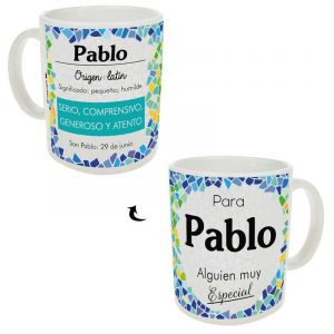 Taza personalizada - Nombre Pablo