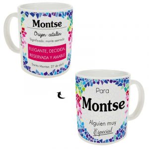 Taza personalizada - Nombre Montse