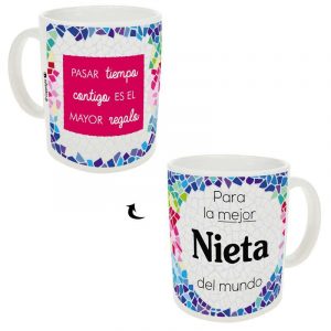 Taza personalizada - Nombre Nieta