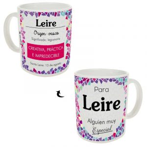 Taza personaliza - Nombre Leire