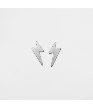Pendientes acero - rayo